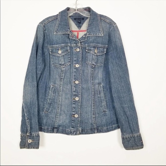 Tommy Hilfiger Denim Blue Jacket. Cowgirl country - Picture 3 of 8
